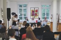 Розмова з авторками та упорядницею збірника есеїв «Ті, що творили “Перший вінок”» відбулася у Домі Франка