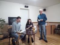 Виступ Івана Лучука на презентації поетичної книжки Світлани Кирилюк «Сад земних насолод»